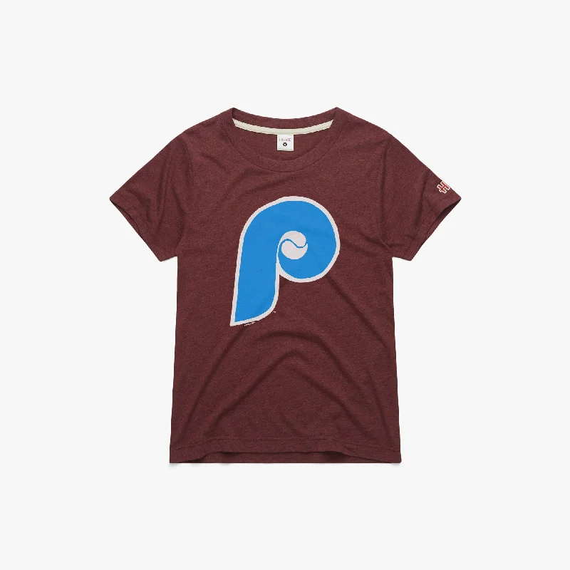 Women's Blouse with Mandarin CollarWomen's Philadelphia Phillies Retro