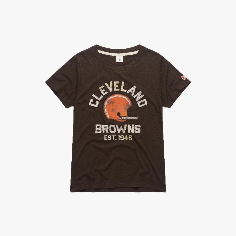 Women's Blouse with Peter Pan CollarWomen's Cleveland Browns Est. 1946