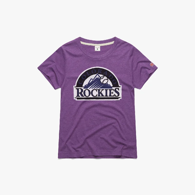 Women's Blouse with Shirt CollarWomen's Colorado Rockies '93