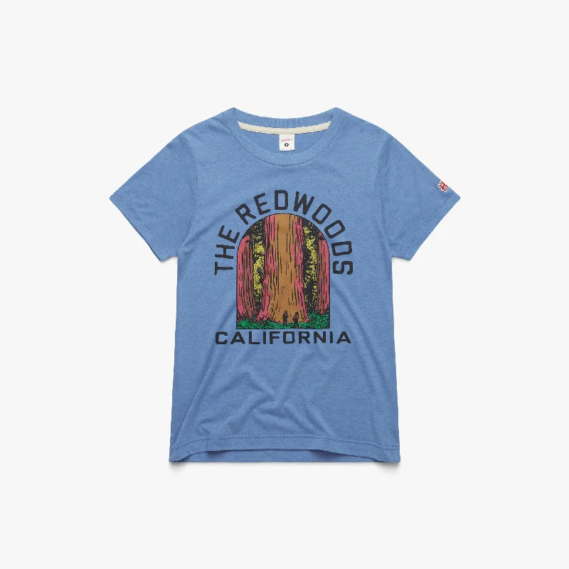 Women's Blouse with Square CollarWomen's The Redwoods California