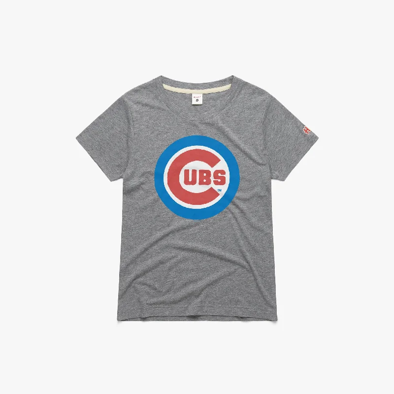 Women's Blouse with Short SleevesWomen's Chicago Cubs