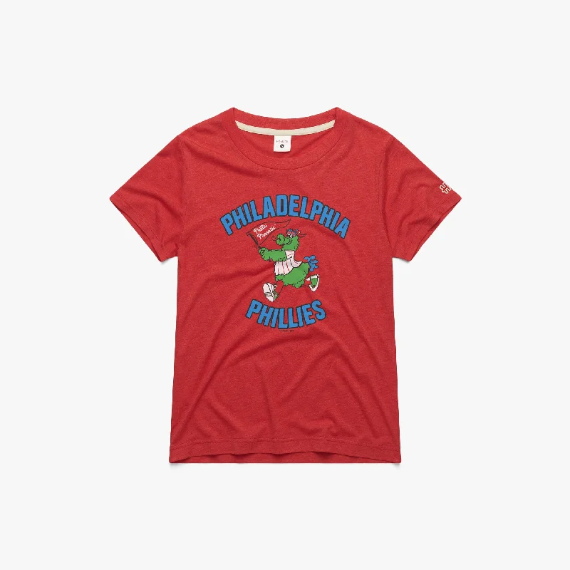 Women's Blouse with Narrow CollarWomen's Philadelphia Phillies Phanatic