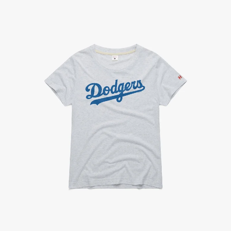 Women's Blouse with Lapel CollarWomen's Los Angeles Dodgers Jersey Logo