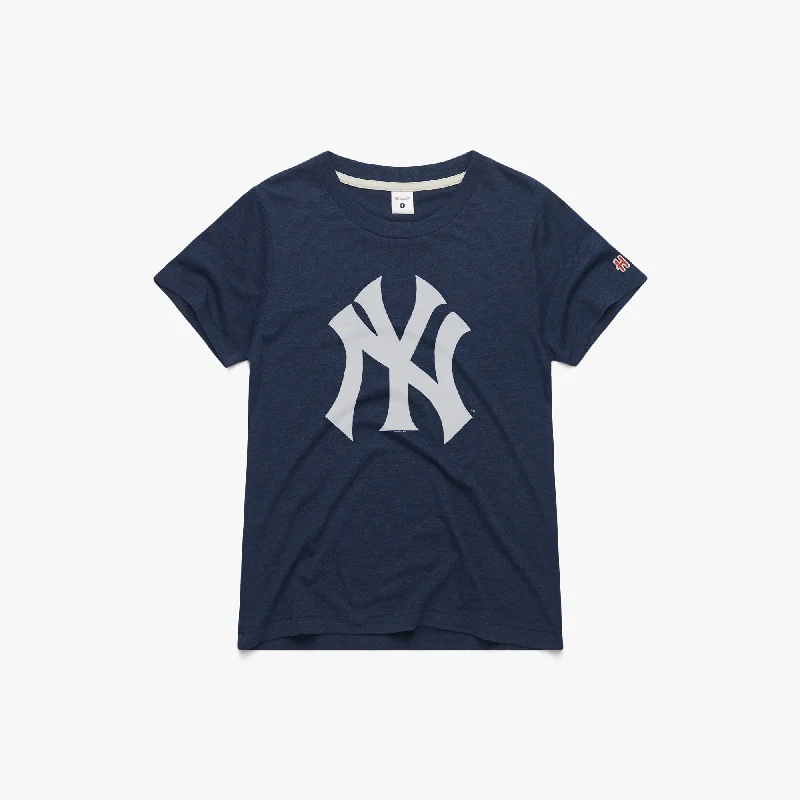 Women's Blouse with Boat CollarWomen's New York Yankees Cap Logo '68