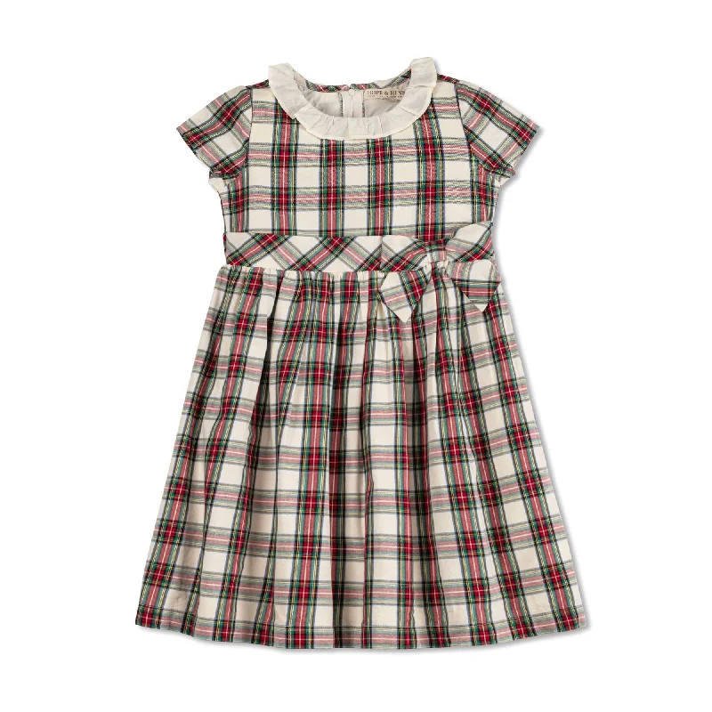 Women's Cut-Out DressesRuffle Collar Organic Party Dress - Baby