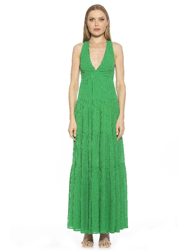 Women's High Collar DressesTezzi Maxi Dress