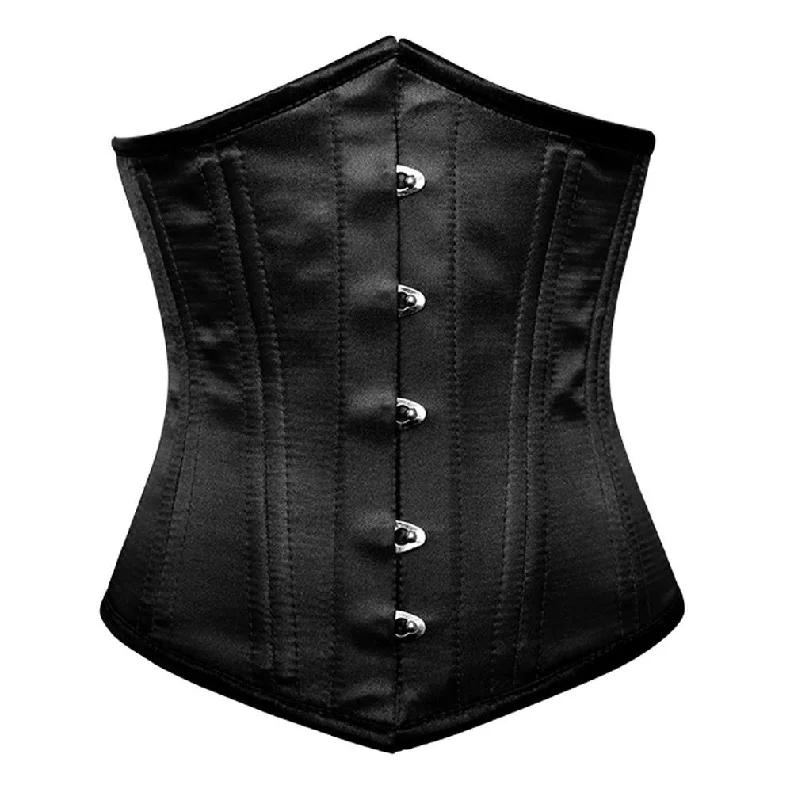 plus-size full-coverage shapewear for dressesGeipel Satin Waist Training Corset