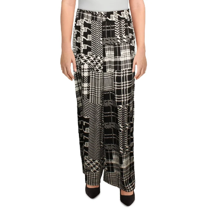 Women's Jodhpurs with Narrow CollarWomens Aztec Print Gathered Waistline Palazzo Pants