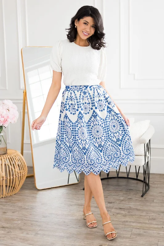 Women's Flared SkirtsFirst Of Its Kind Embroidery Skirt