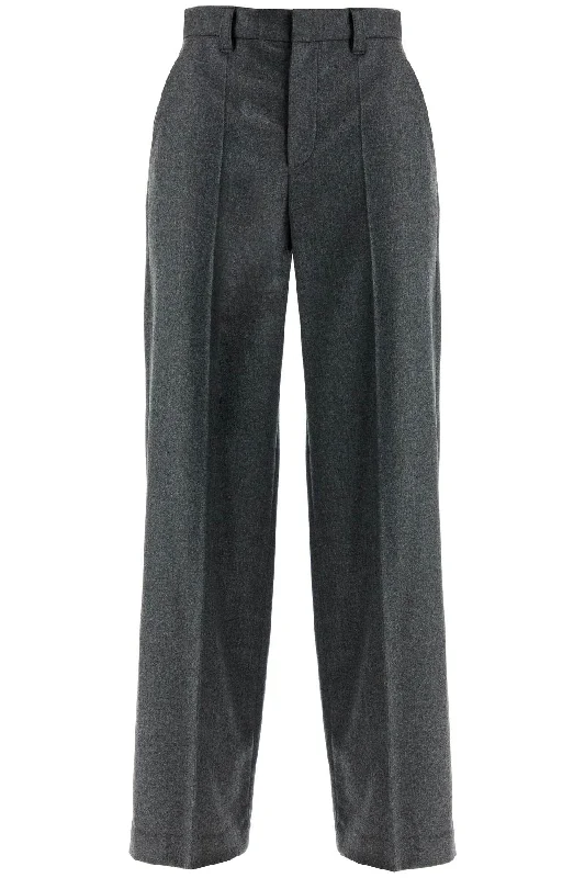 Women's Jodhpurs with ButtonsBrunello Cucinelli Women's Tailo Flannel Trousers For