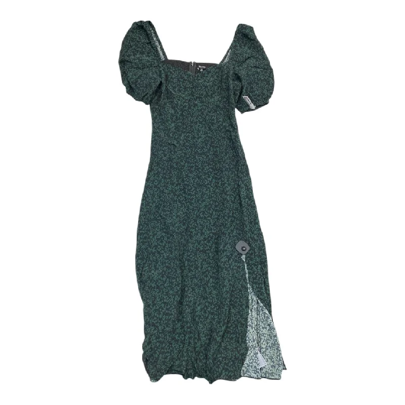 Women's Shirt Collar DressesDress Casual Maxi By Madewell In Green, Size: 8