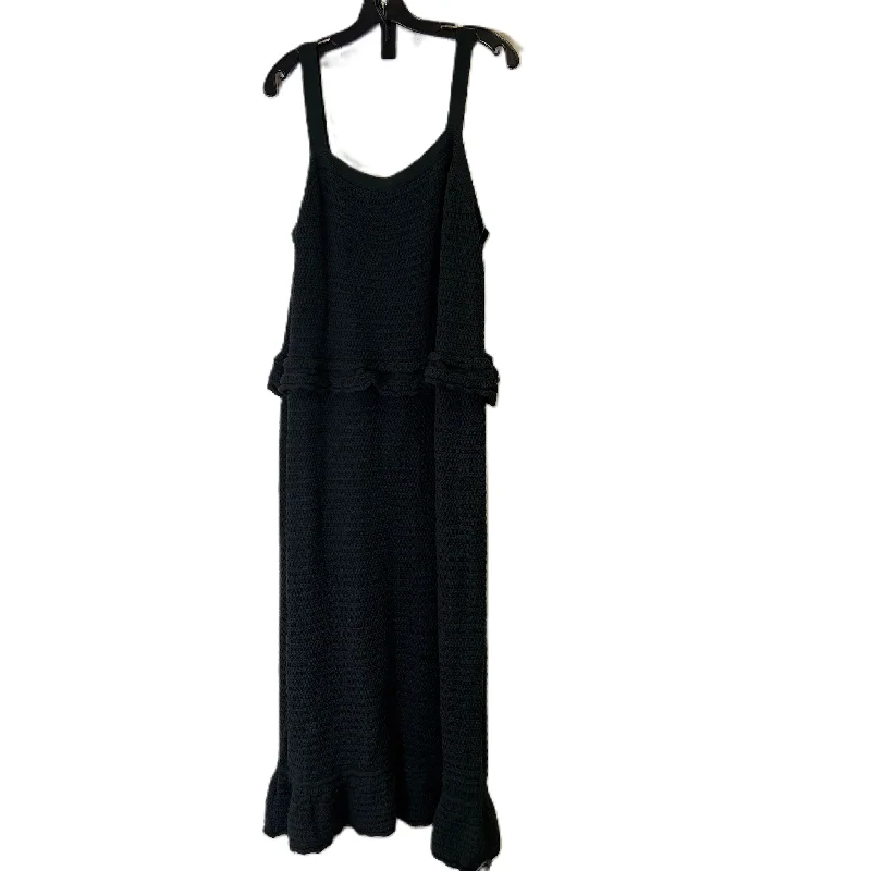 Women's Turtleneck DressesDress Casual Maxi By Sofia By Sofia Vergara In Black, Size: 2x