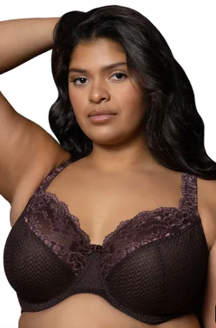 seamless bra for leotardsSerena Lace B2761 - Chocolate