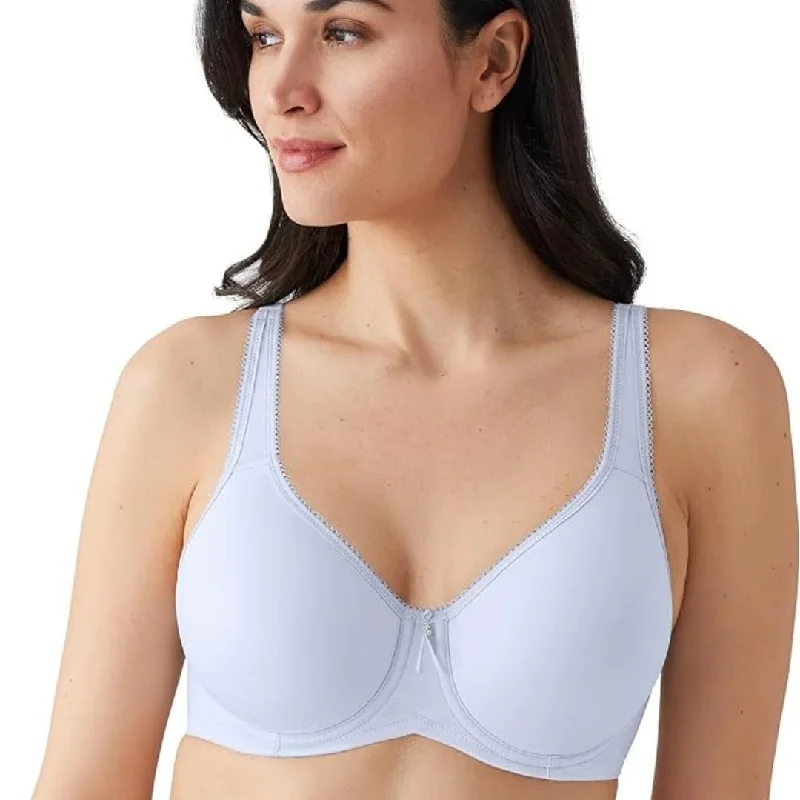 wireless lace bra with adjustable straps for versatilityWacoal Basic Beauty Spacer T-Shirt Bra