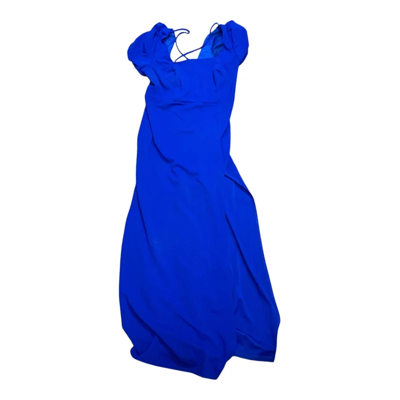 Women's Peter Pan Collar DressesDress Party Long By Clothes Mentor In Blue, Size: 3x