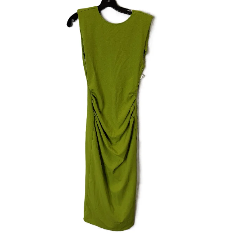 Women's Boat-Neck DressesDress Casual Maxi By Zara In Green, Size: S