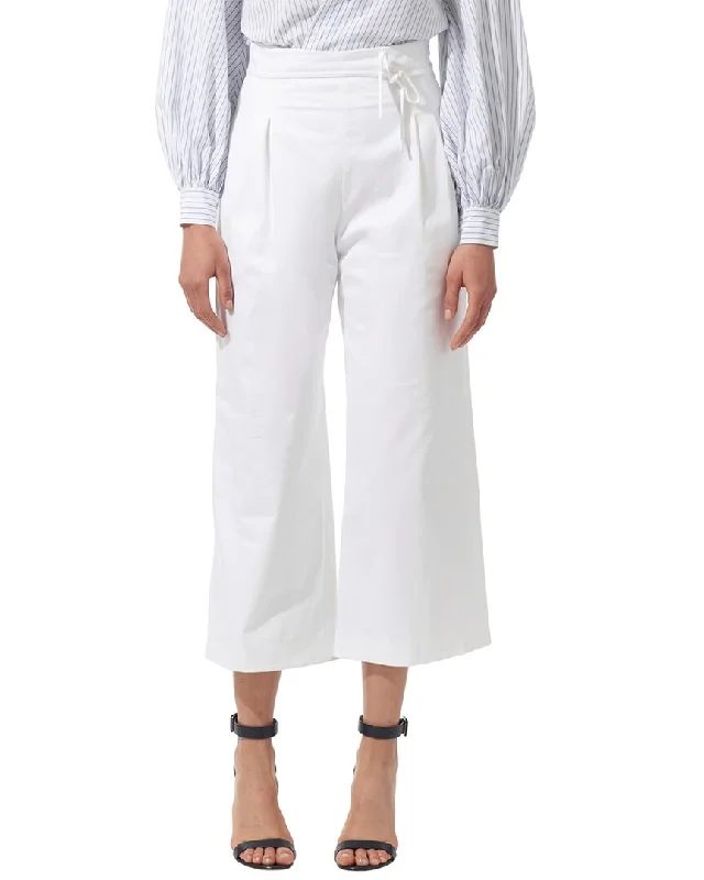 Women's Trouser PantsCarolina Herrera High Waist Cropped Pant