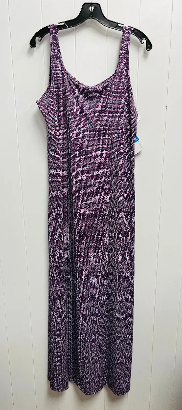 Women's Gathered DressesDress Casual Maxi By Columbia In Blue & Red & White, Size: Xl