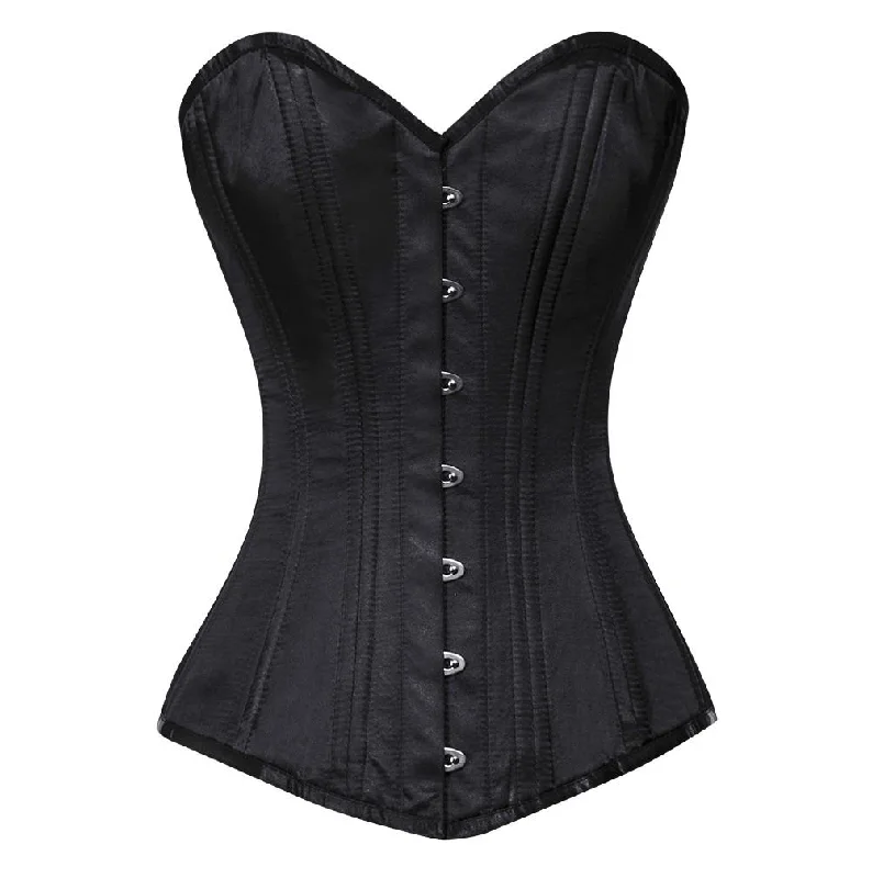 open-bust waist trainer with lace overlay for eleganceCaird Longline Waist Training Corset