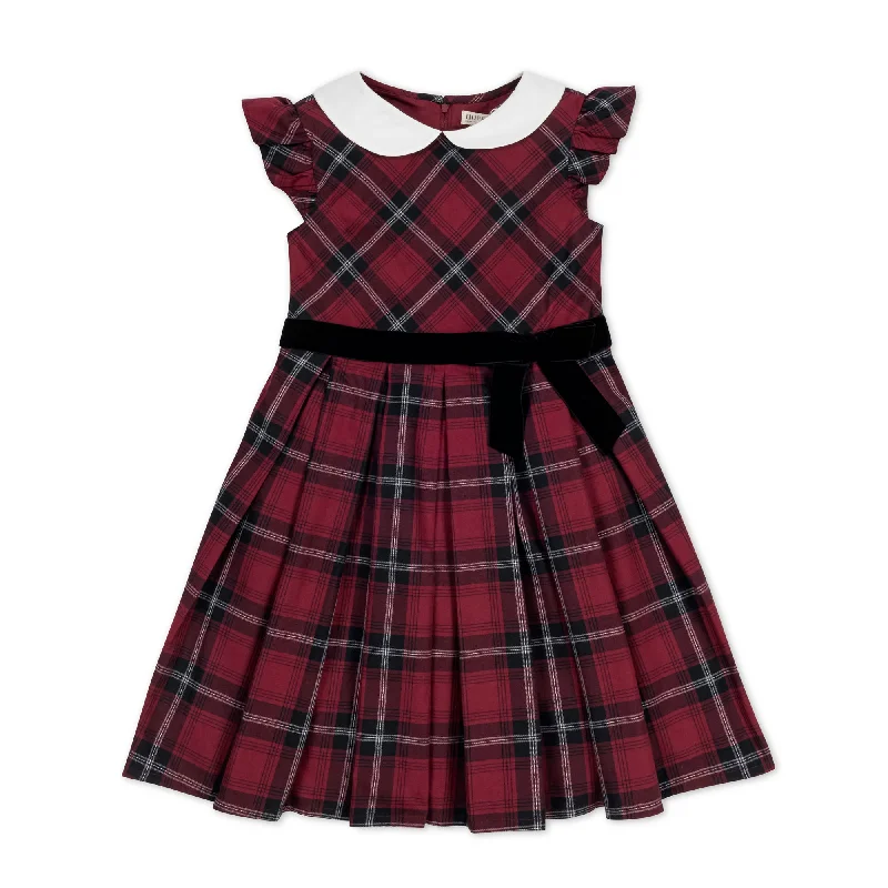 Women's Wide-Neck DressesOrganic Peter Pan Collar Party Dress - Baby