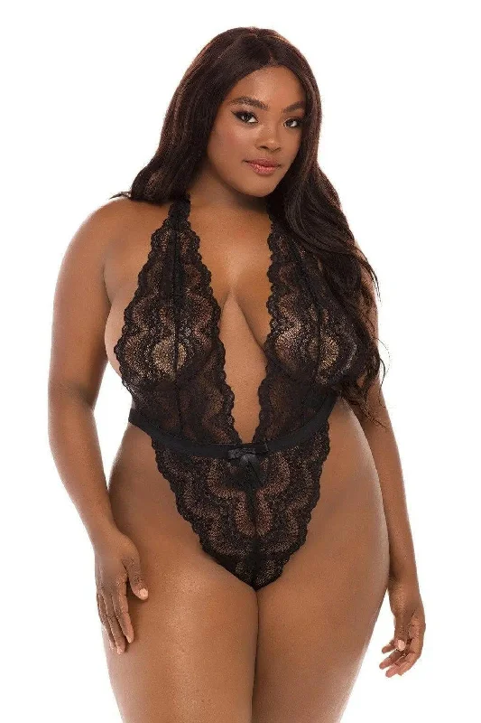 lace overlay shapewear for weddingsAlessa Lace Teddy