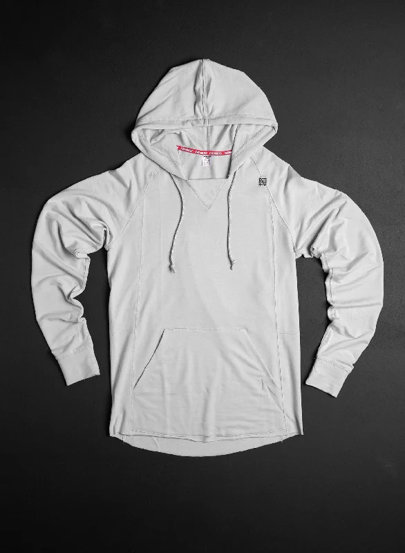 Women's Hooded Sweatshirts with Plush LiningCORE PULLOVER- WHITE