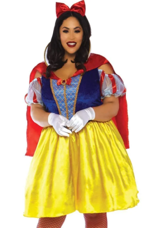 women's pajamas with a relaxed fitPlus Fairy Tale Snow White Costume