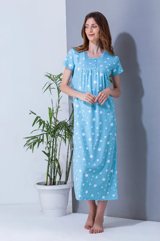 women's pajamas designed for sleepPure Cotton Nightgown