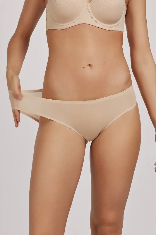 seamless panties with a concealed pocket for added convenienceBraguita invisible  ONE SIZE SOFT