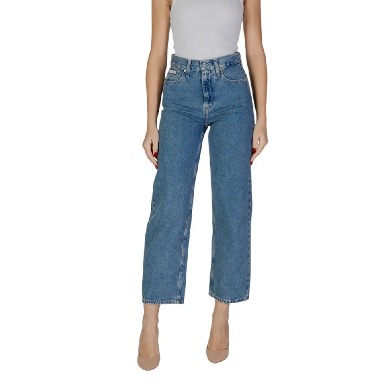 Women's Jodhpurs with Keyhole CollarCalvin Klein Jeans  Cotton Jeans & Women's Pant