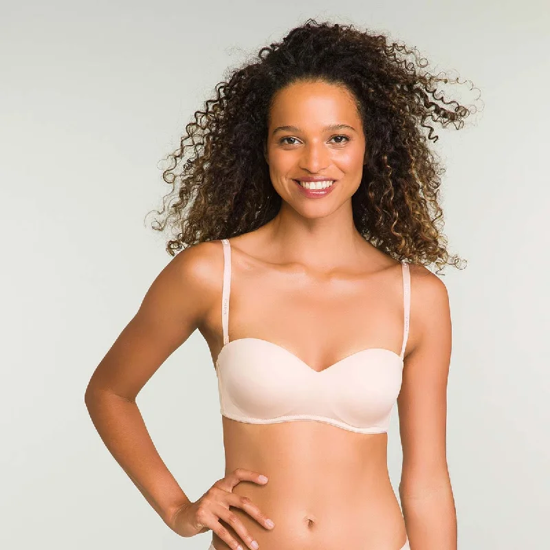 full-coverage bra for large bustsSoutien sem alças InvisiFree