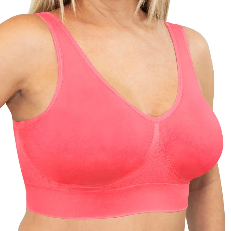 lace-up back bra for a custom fitSuper-Lift Comfort Bra - Watermelon