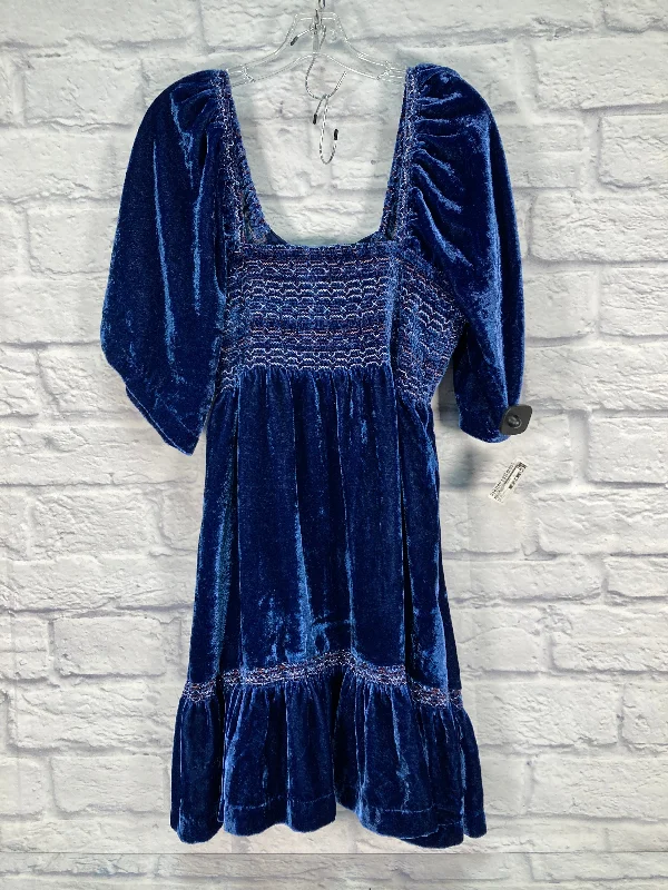 Women's Off-the-Shoulder DressesDress Party Short By Free People In Blue, Size: Xl