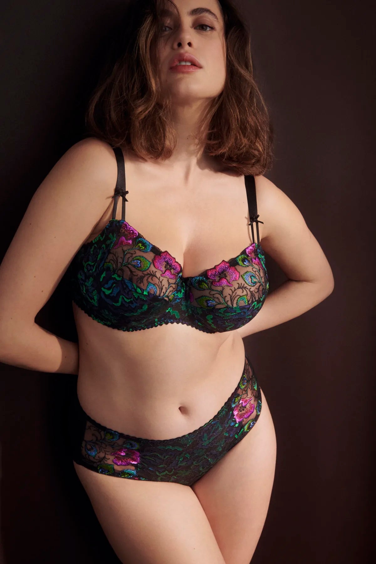 women's underwear with a built-in bra for supportSAN ANGEL Culotte