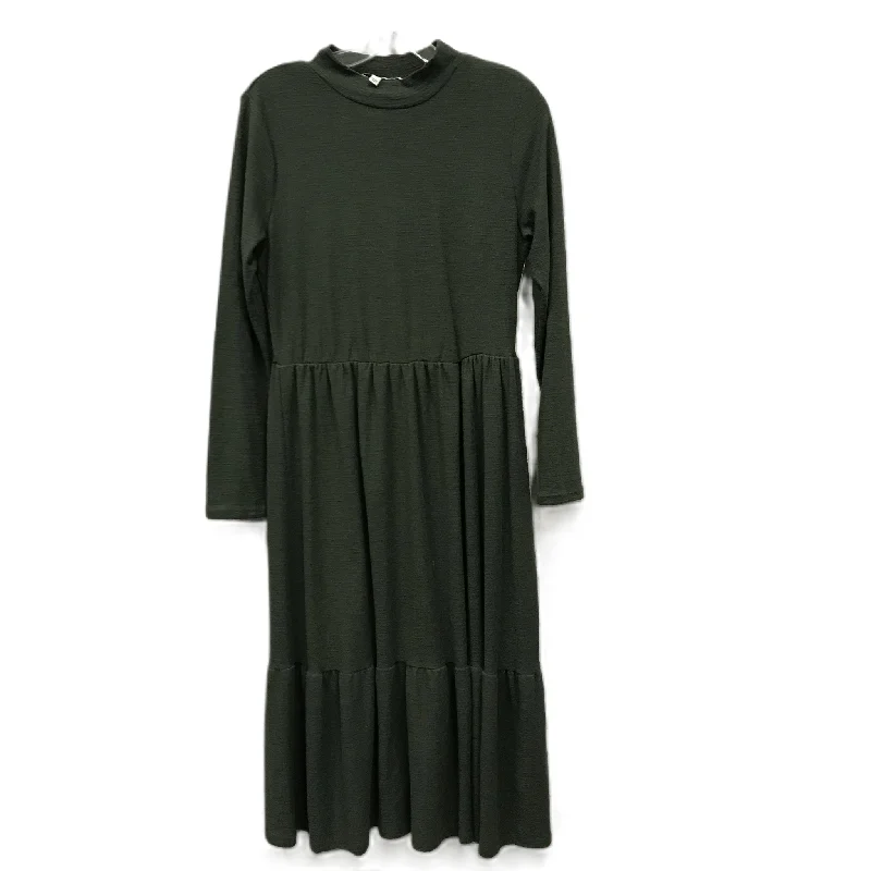 Women's Maxi DressesGreen Dress Casual Short By Ophelia Roe, Size: L