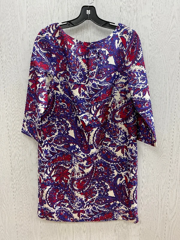  Women's A-Line DressesPrint Dress Casual Short Limited, Size M