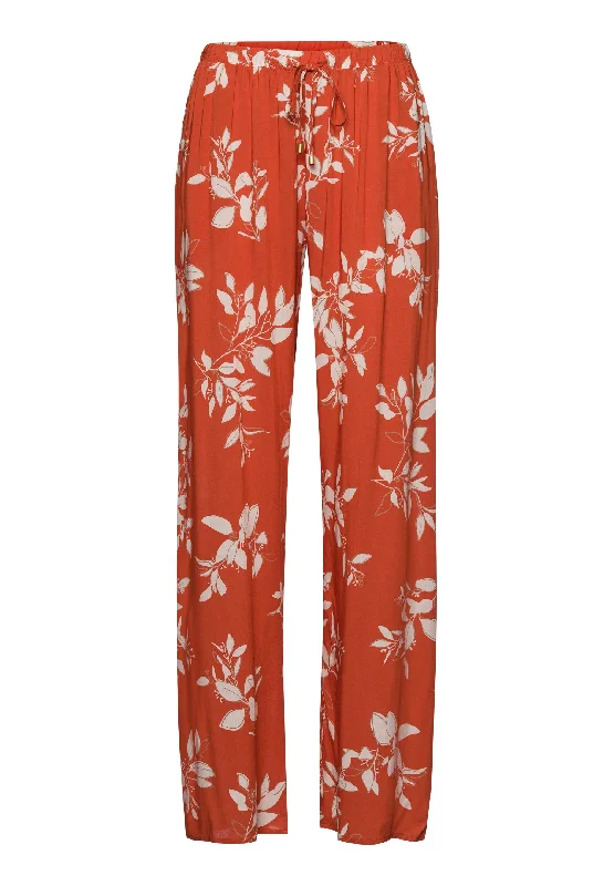 women's pajamas for gift-givingSleep And Lounge Pants | Tangerine Flowers 74850-2159