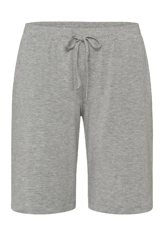 women's pajamas for those who cherish softnessNatural Elegance Shorts | Grey Melange 74903-958