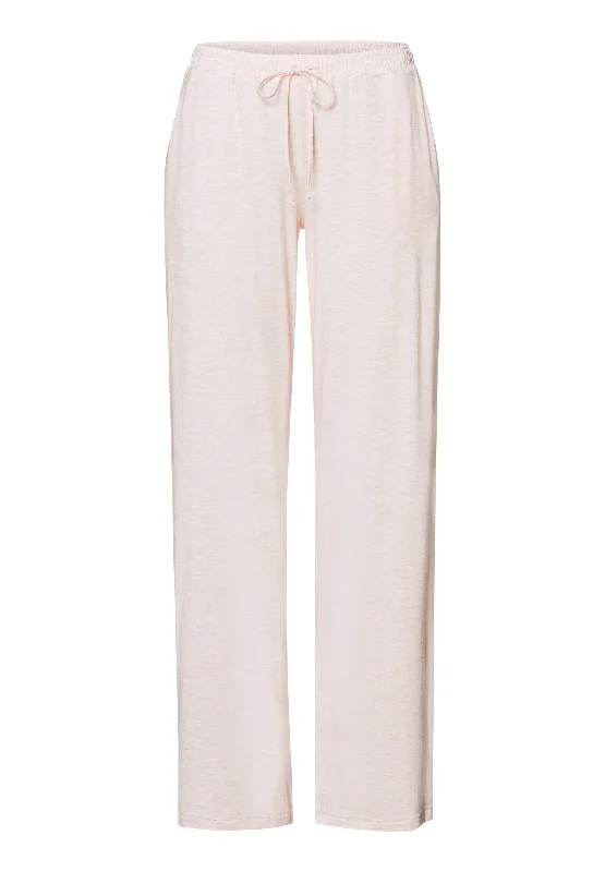 women's pajamas with a comfortable fitNatural Elegance Drawstring Pants | Rose Melange 74953-2899