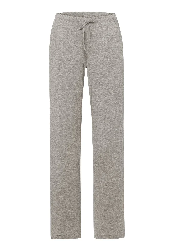 women's pajamas with a classic designNatural Elegance Drawstring Pants | Grey Melange 74953-958