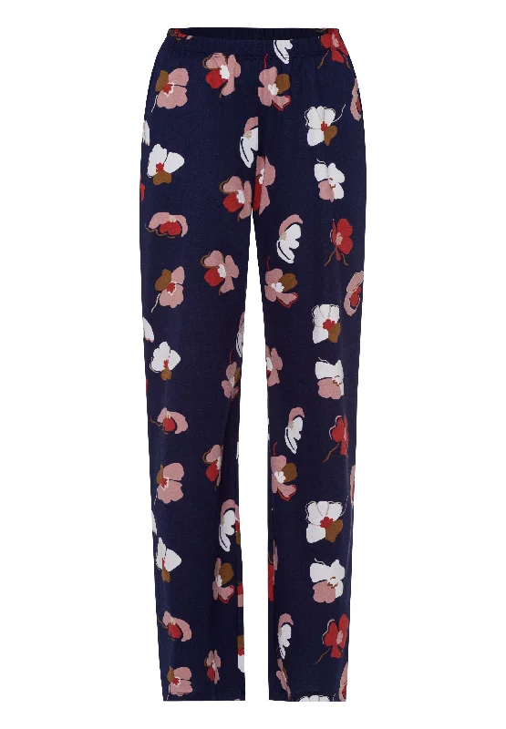 women's pajamas with a snug fitAmi Long Pant | Simple Flowers 76488-2936