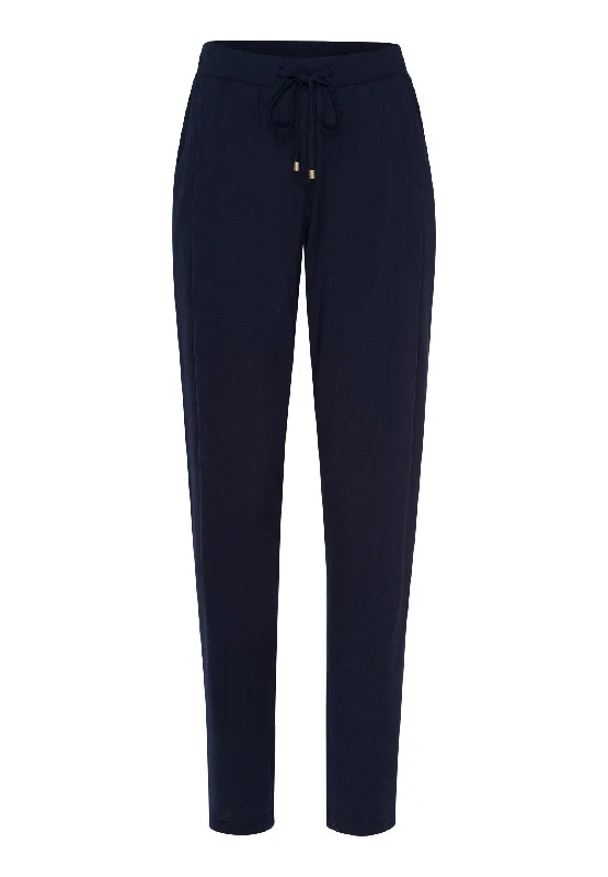 women's pajamas with a perfect blend of style and comfortSleep And Lounge Knit Long Pant | Deep Navy 77880-1610