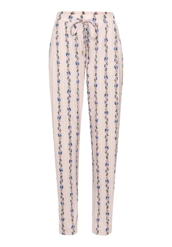 women's pajamas with moisture-wicking fabricSleep And Lounge Knit Pants Print | Feminine Stripe 77882-2391