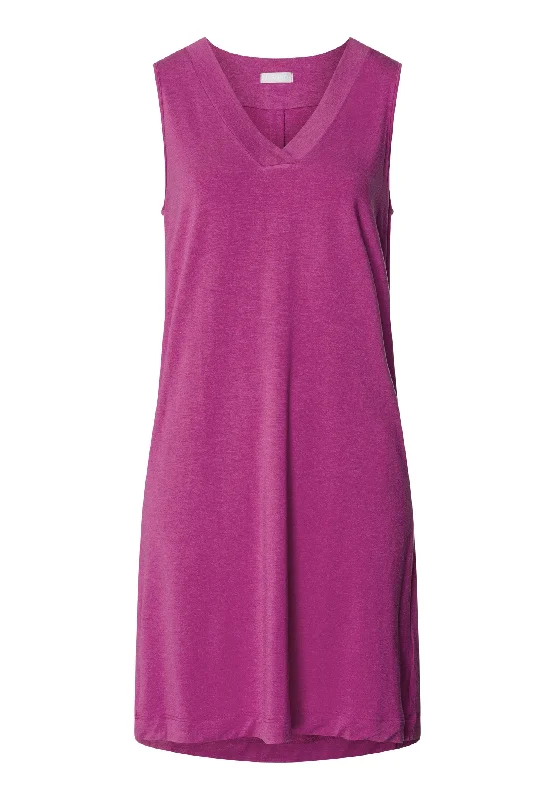 women's pajamas for those who want to feel pampered and lovedChampagne V-Neck Tank Nightgown | Very Berry 76473-1370