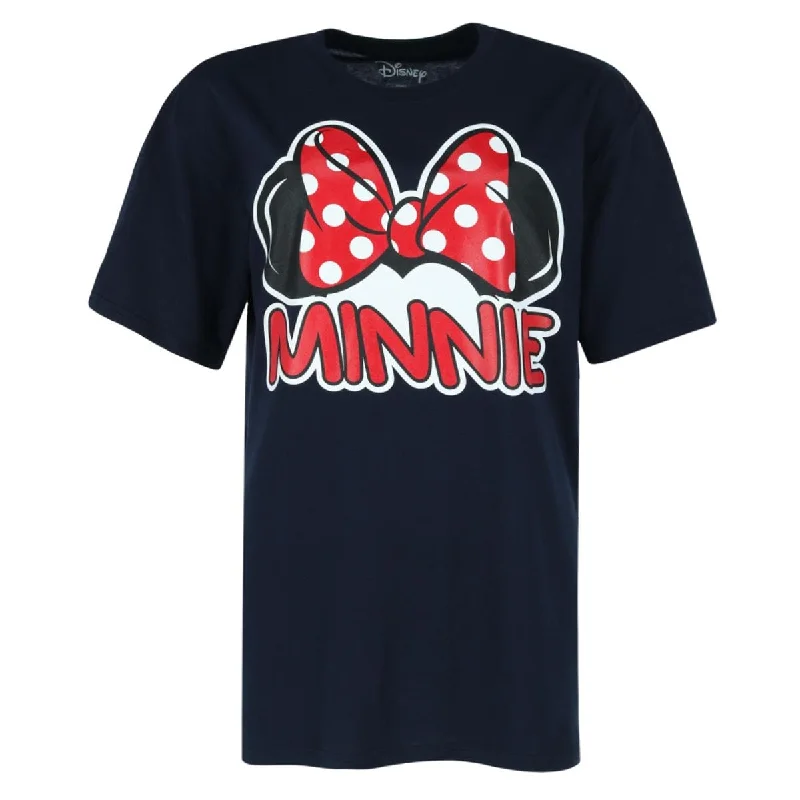 high-quality women's pajama setsJerry Leigh Women's Plus Size Disney Minnie Mouse Ears Short Sleeve T-Shirt