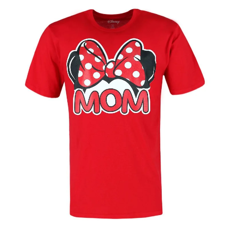 women's pajamas with an elasticized cuffsJerry Leigh Women's Plus Size Minnie Mouse Mom Family T-Shirt