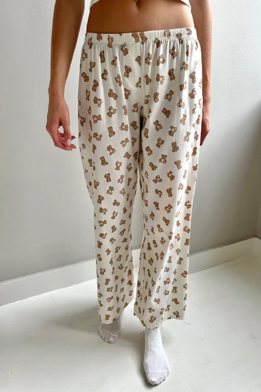 women's pajamas with a sophisticated, modern twistKeira Teddy Bear Pants