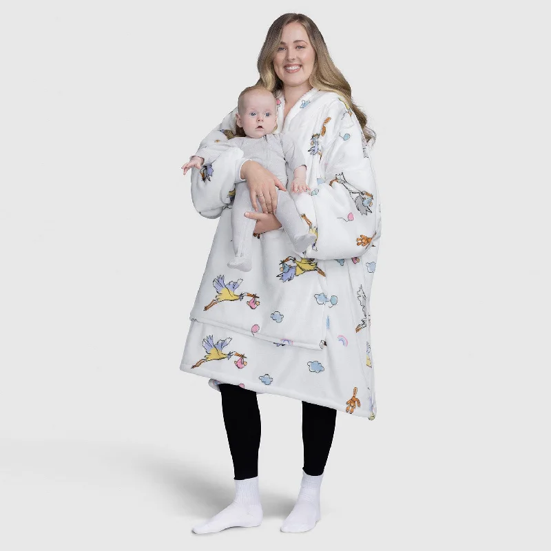 women's pajamas for cold weatherStork Button-Up